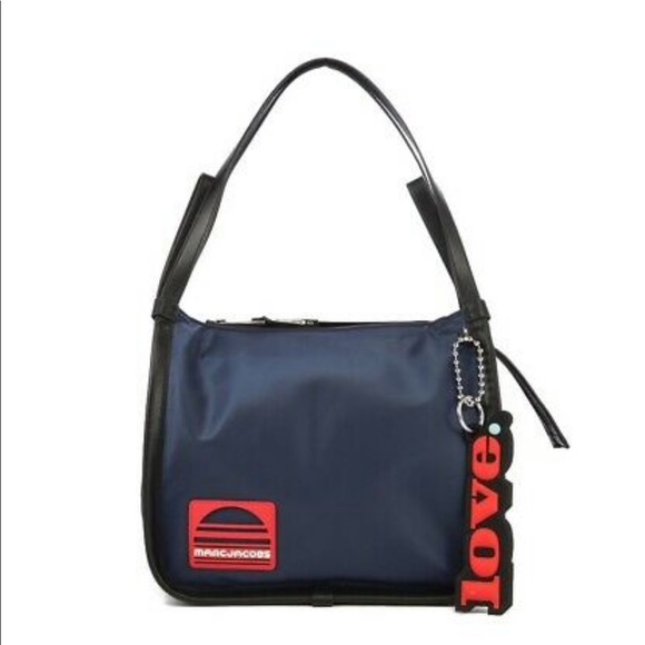 Marc Jacobs Sport Nylon tote bag - blue sea - Picture 3 of 7